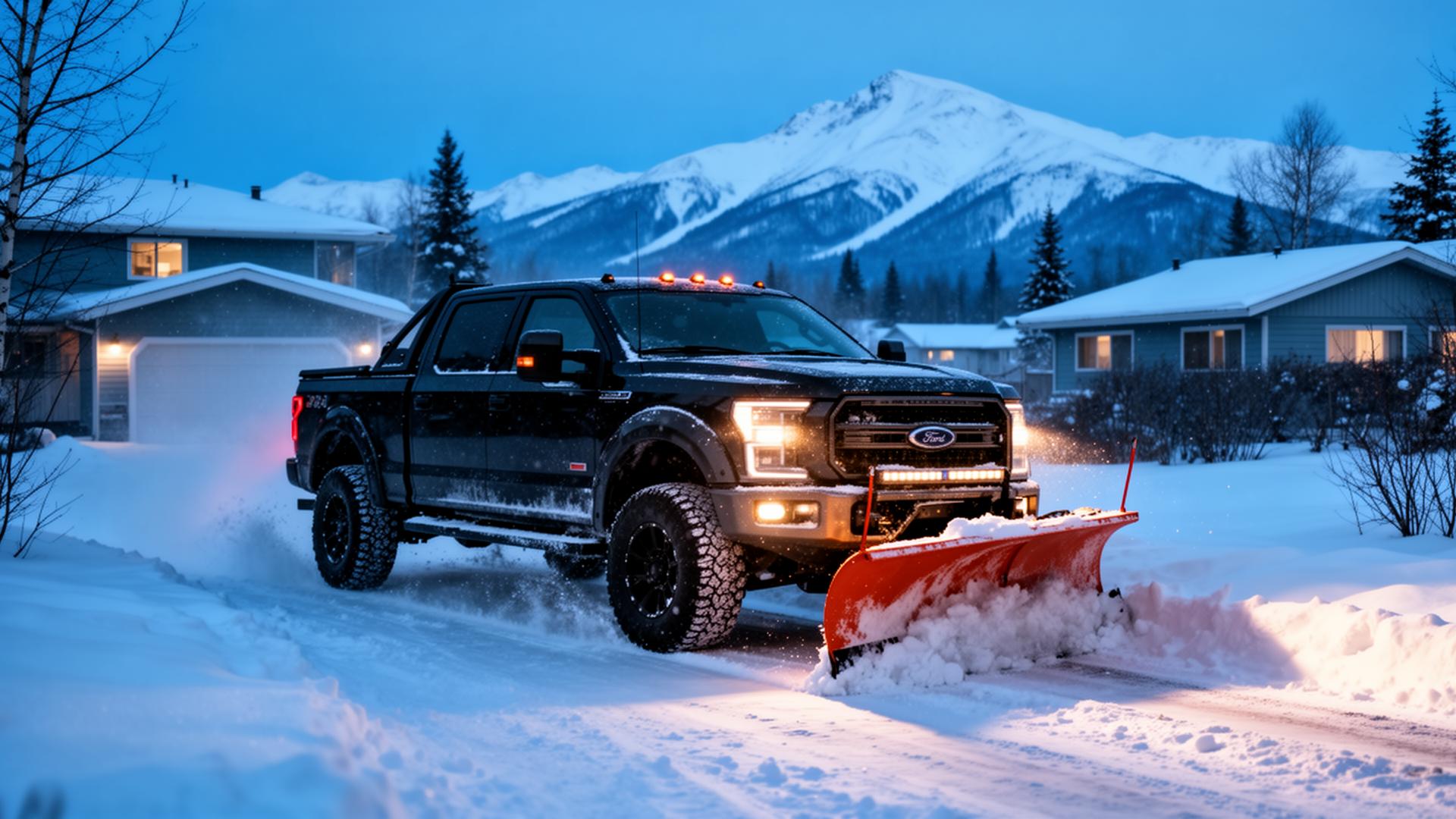 Snow Plowing